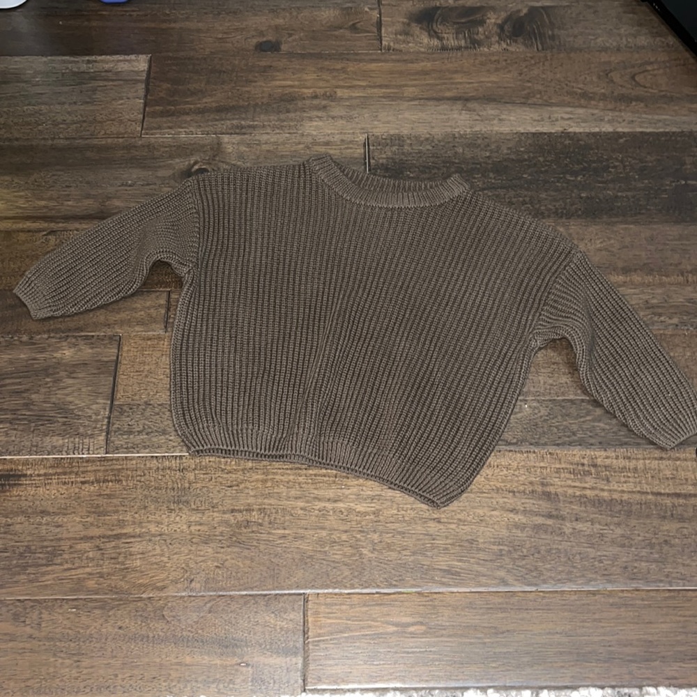 Boutique Toddler Oversized sweater